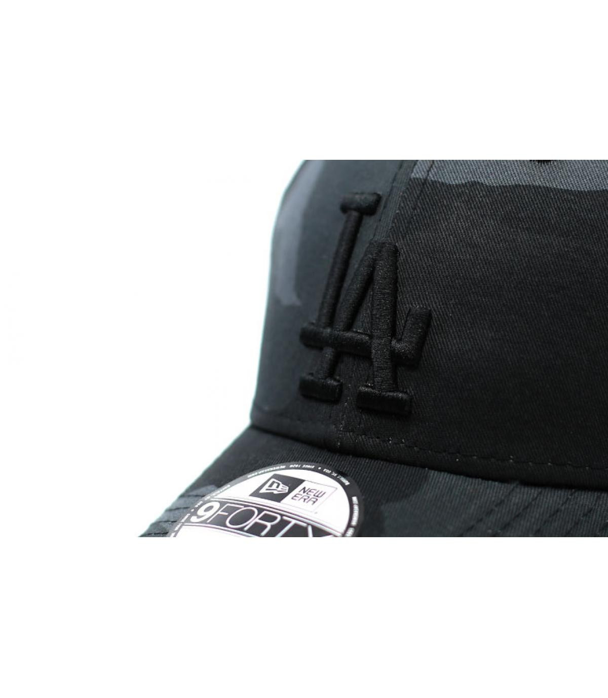 casquette LA camo noir